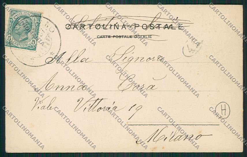 Parma Salsomaggiore cartolina QQ9609 – retro