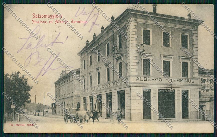 Parma Salsomaggiore cartolina QQ9610 – fronte
