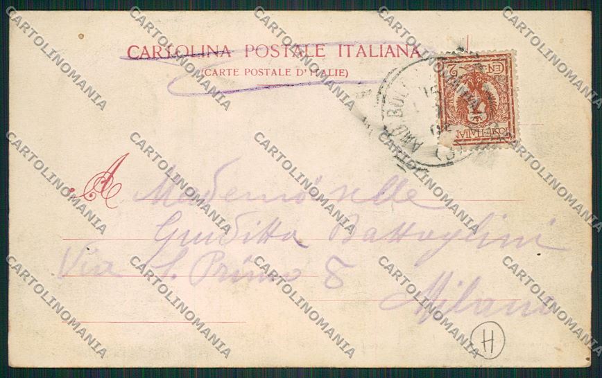 Parma Salsomaggiore cartolina QQ9610 – retro