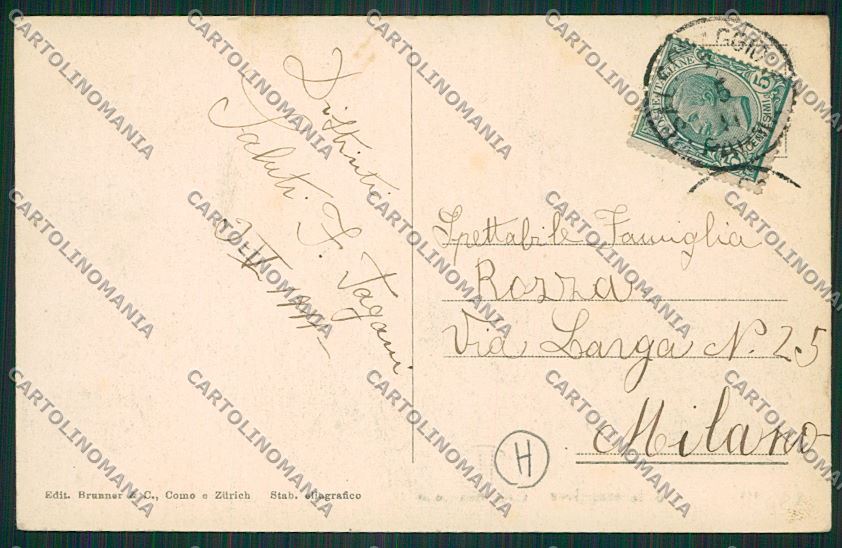 Parma Salsomaggiore cartolina QQ9612 – retro