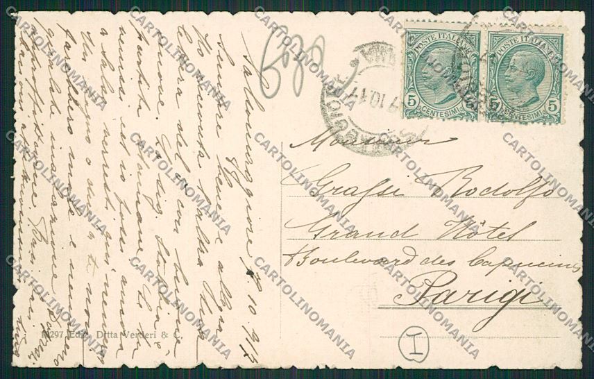 Parma Salsomaggiore cartolina QQ9614 – retro