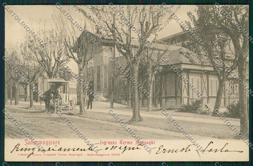 Parma Salsomaggiore cartolina QQ9619 – fronte