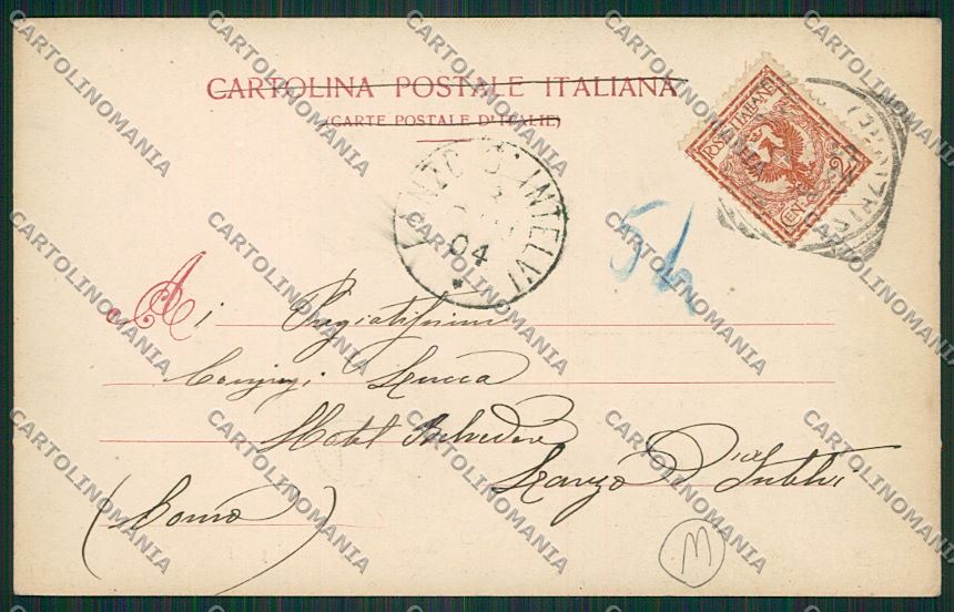 Parma Salsomaggiore cartolina QQ9621 – retro