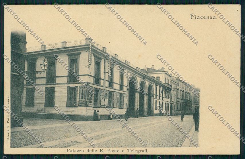 Piacenza città Poste cartolina QQ9629 – fronte