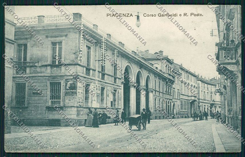 Piacenza città Poste cartolina QQ9631 – fronte