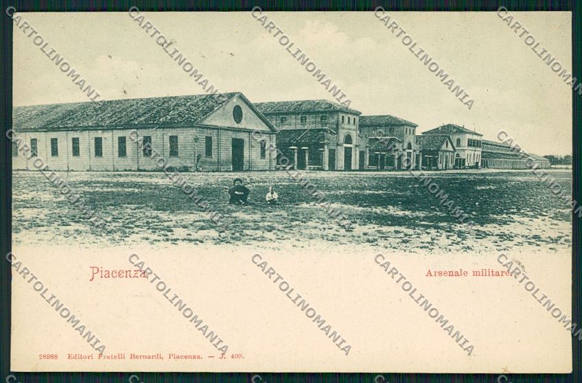 Piacenza Militari cartolina QQ9644 – fronte