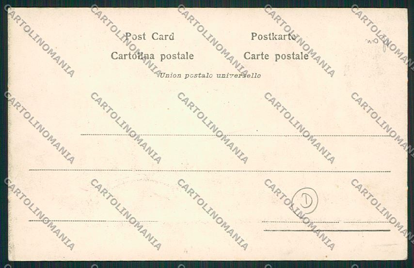 Piacenza Militari Alterocca 2489 Genio Pontieri cartolina QQ9647 – retro