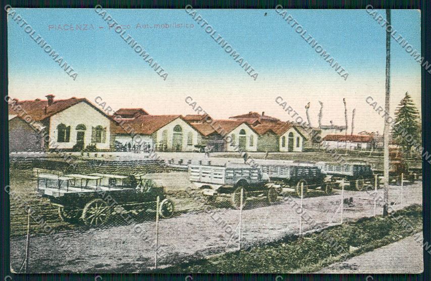 Piacenza Militari cartolina QQ9654 – fronte