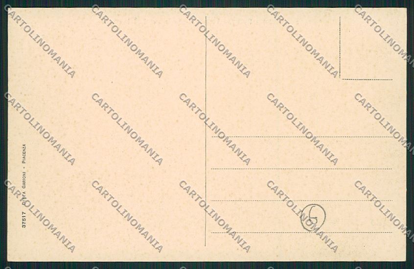 Piacenza Militari Fanteria cartolina QQ9671 – retro