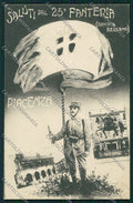 Piacenza Militari Fanteria Brigata Bergamo Saluti da cartolina QQ9704 – fronte