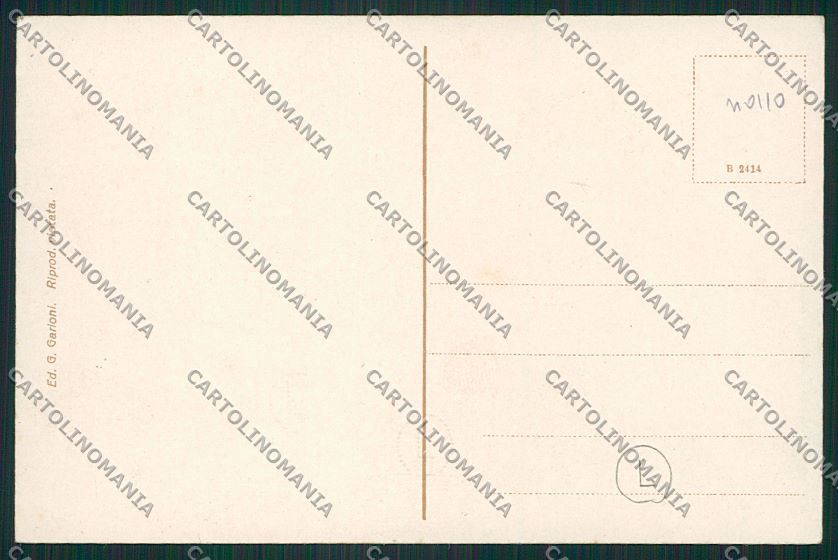 Piacenza Militari Genio Pontieri Saluti da cartolina QQ9736 – retro