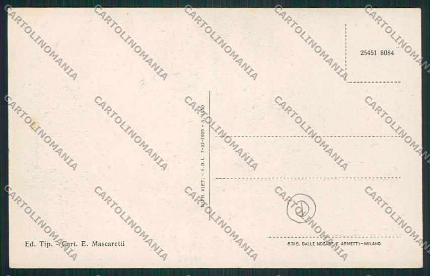 Piacenza Castel San Gionanni cartolina QQ9774 – retro