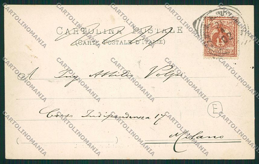 Piacenza Castel San Gionanni cartolina QQ9776 – retro