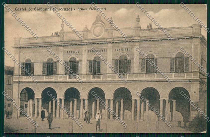 Piacenza Castel San Gionanni cartolina QQ9778 – fronte