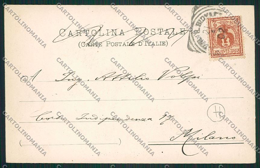 Piacenza Castel San Gionanni cartolina QQ9783 – retro