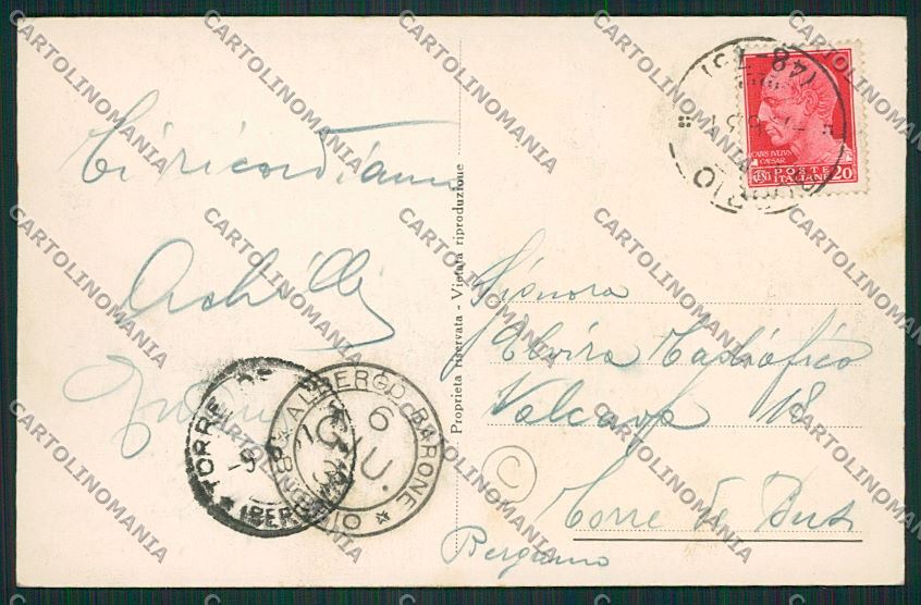 Piacenza Grazzano Visconti cartolina QQ9788 – retro
