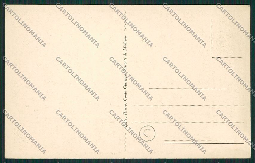 Piacenza Grazzano Visconti cartolina QQ9790 – retro