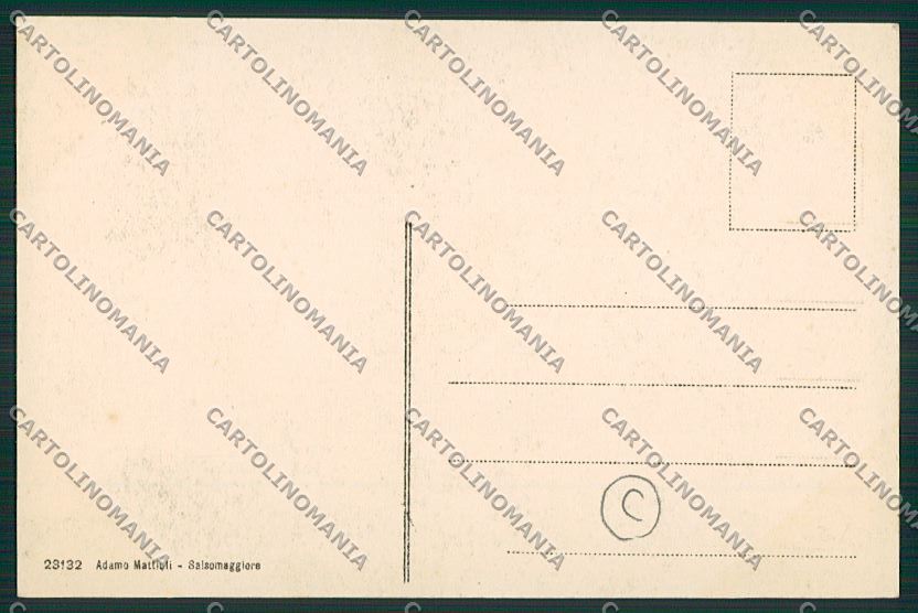 Piacenza Castell'Arquato cartolina QQ9825 – retro