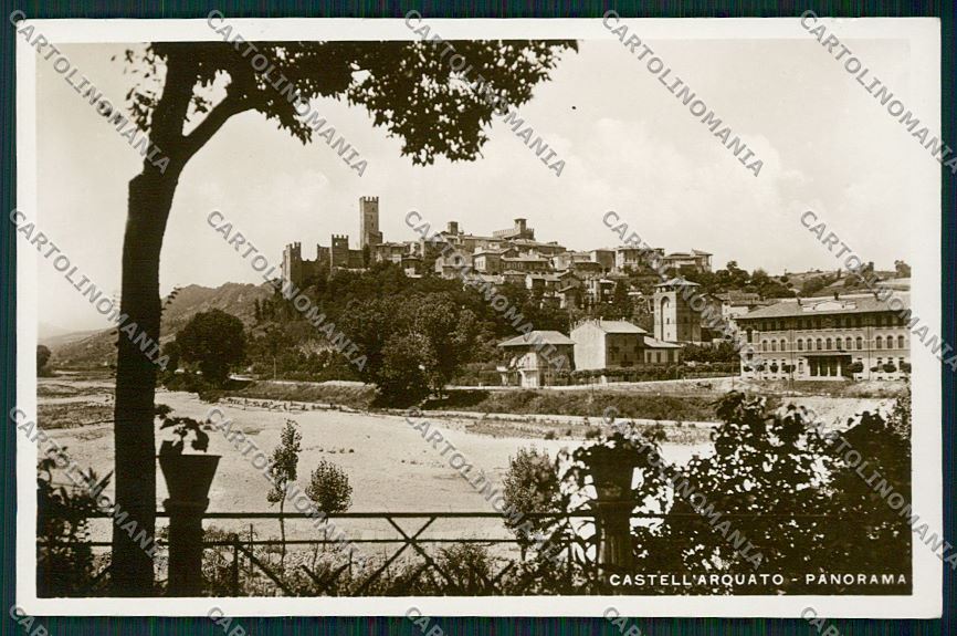 Piacenza Castell'Arquato Foto cartolina QQ9827 – fronte