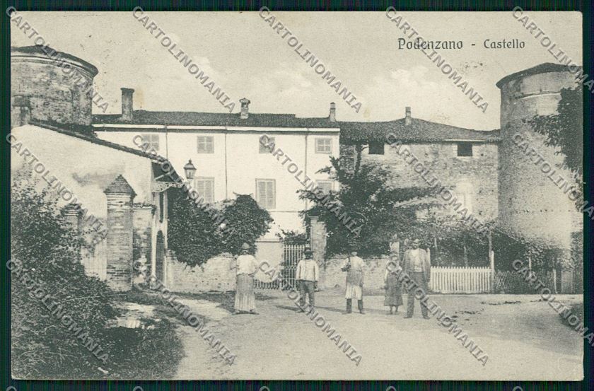 Piacenza Podenzano SCOLLATA cartolina QQ9830 – fronte