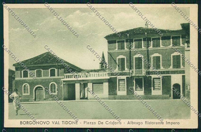 Piacenza Borgonovo Val Tidone cartolina QQ9834 – fronte