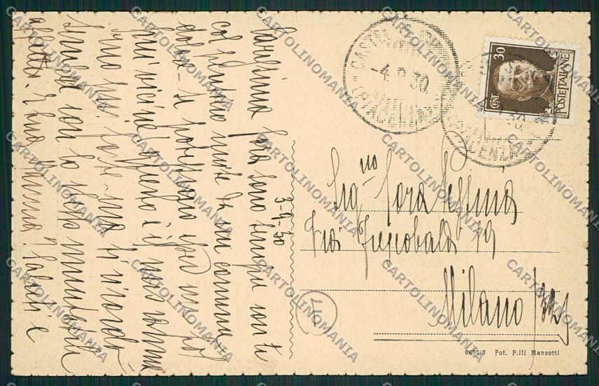 Piacenza Fontana Pradosa cartolina QQ9836 – retro
