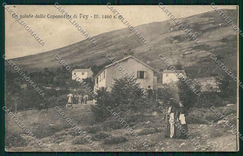 Piacenza Capannette di Pey cartolina QQ9842 – fronte