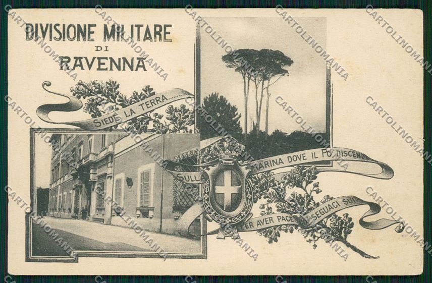 Ravenna città Militari cartolina QQ9858 – fronte