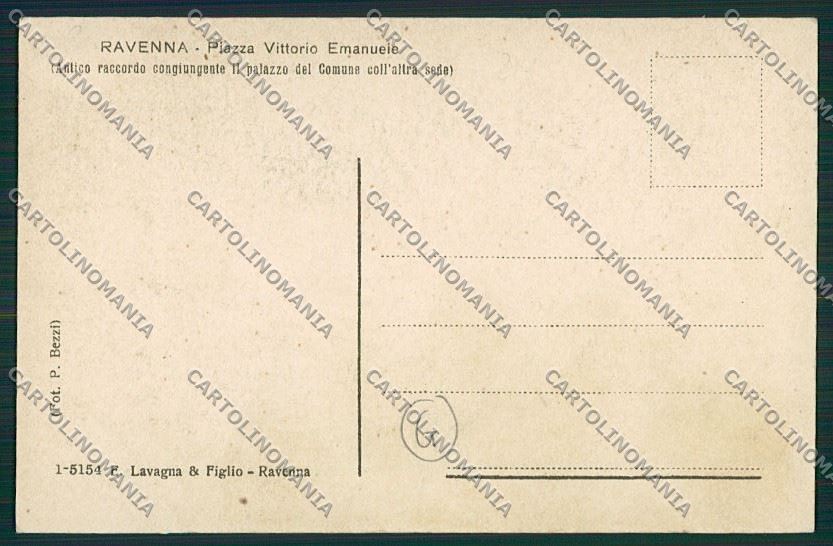 Ravenna città cartolina QQ9878 – retro