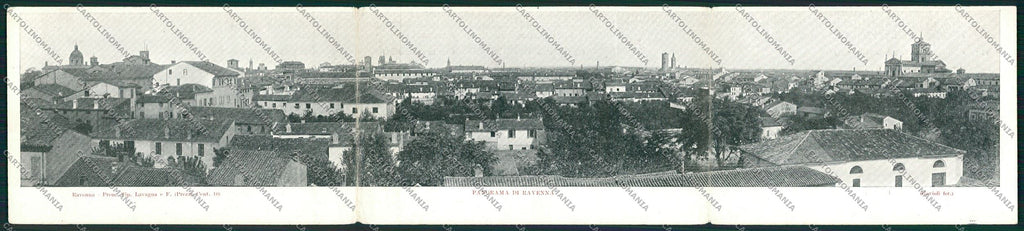 Ravenna città tripla cartolina QQ9879 – fronte