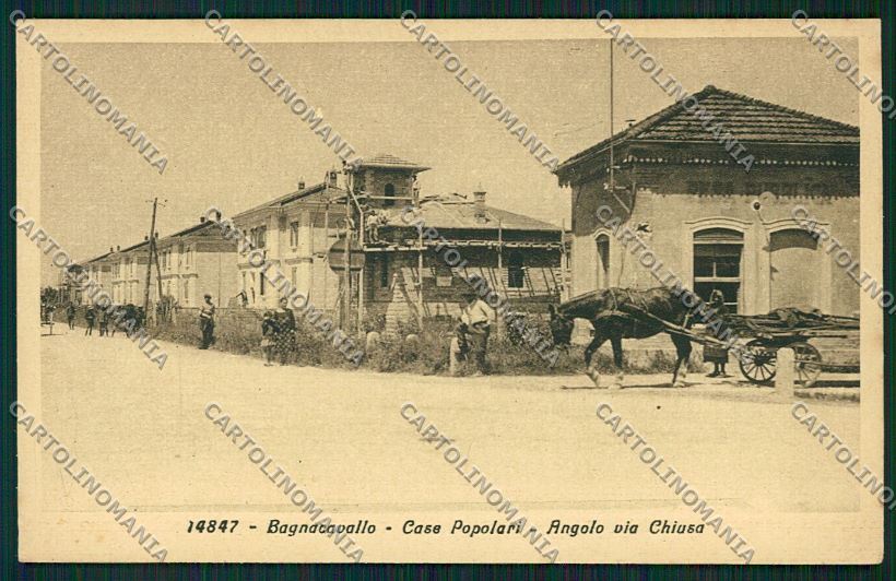Ravenna Bagnacavallo cartolina QQ9887 – fronte