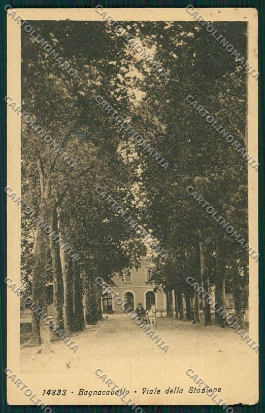 Ravenna Bagnacavallo ABRASA cartolina QQ9888 – fronte