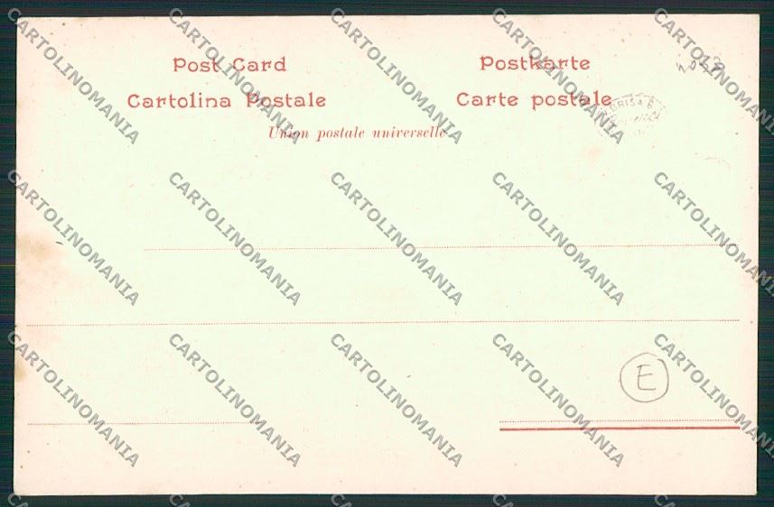 Ravenna Porto Corsini Militari Artiglieria cartolina QQ9890 – retro