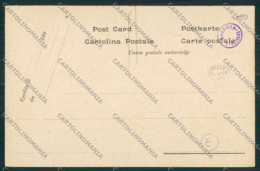 Ravenna Porto Corsini Militari Artiglieria cartolina QQ9893 – retro