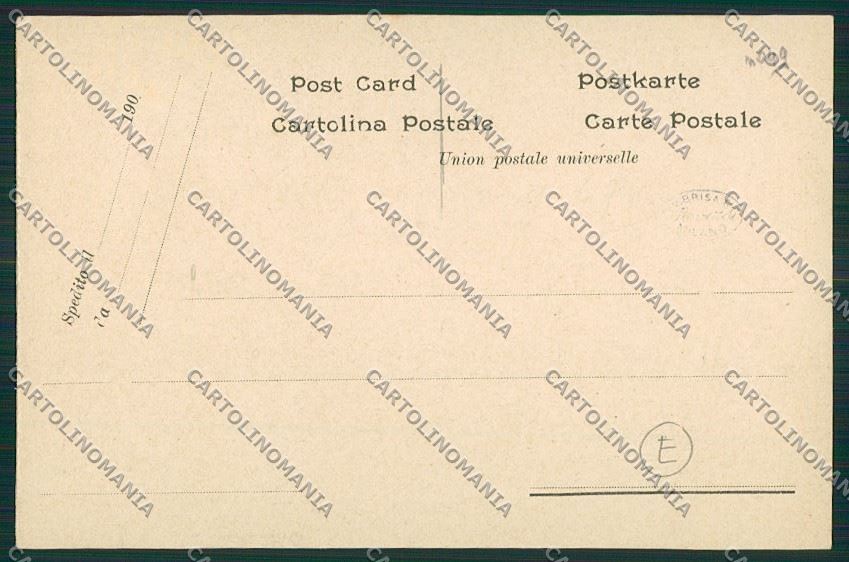 Ravenna Porto Corsini Militari Artiglieria cartolina QQ9894 – retro