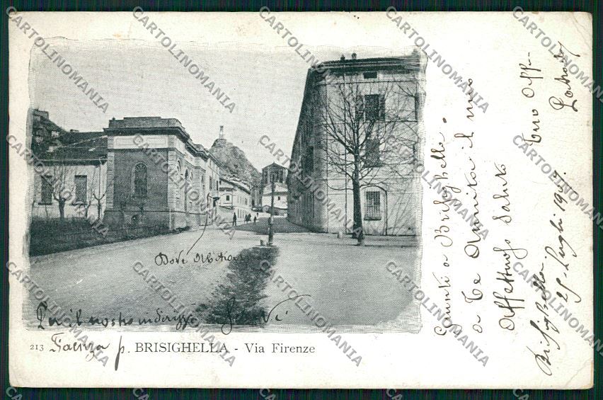 Ravenna Brisighella PIEGHINE cartolina QQ9906 – fronte