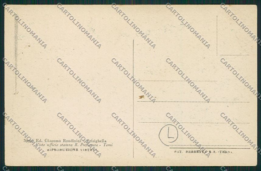 Ravenna Brisighella cartolina QQ9909 – retro