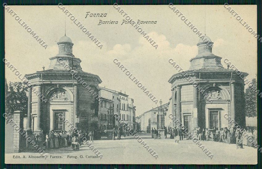 Ravenna Faenza cartolina QQ9927 – fronte