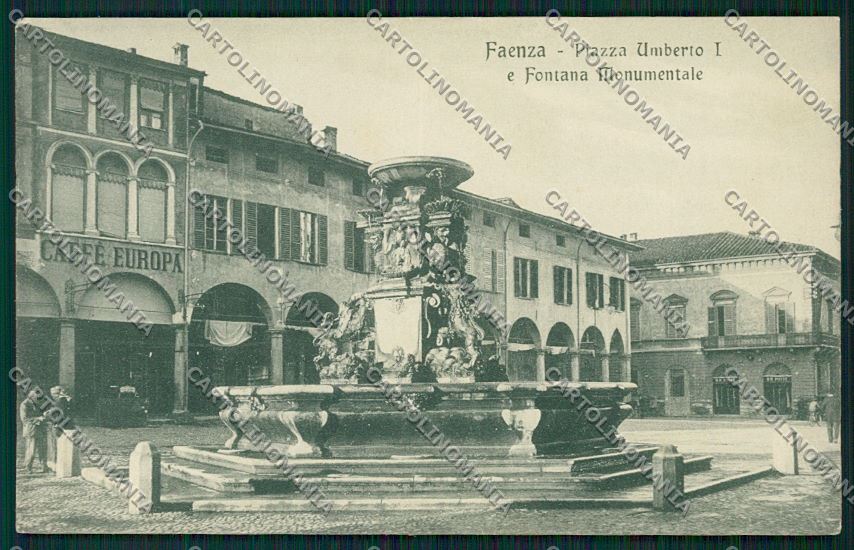 Ravenna Faenza cartolina QQ9928 – fronte