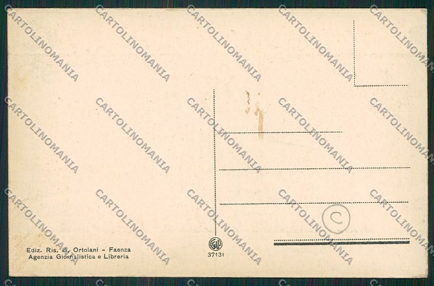 Ravenna Faenza cartolina QQ9933 – retro