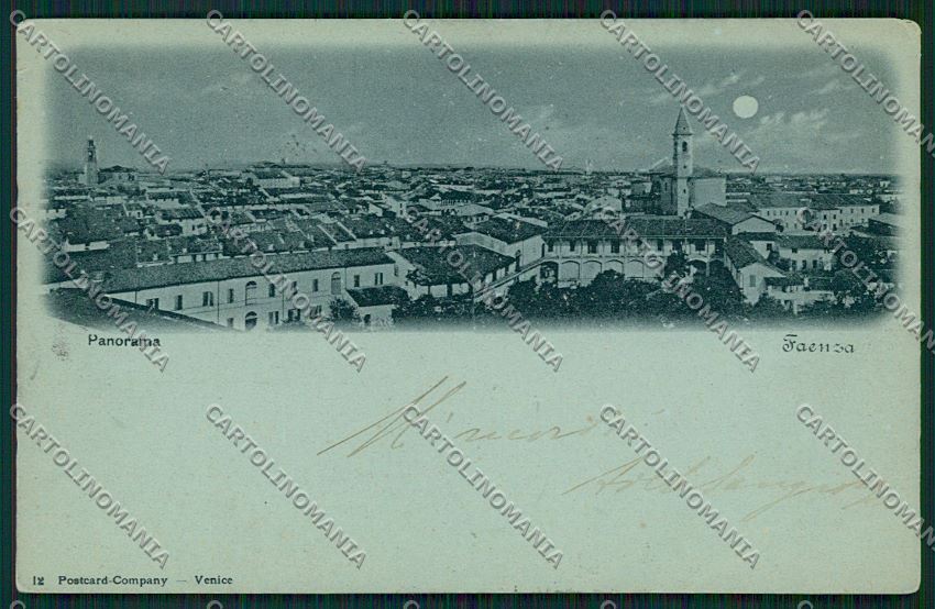 Ravenna Faenza Chiaro di luna cartolina QQ9937 – fronte
