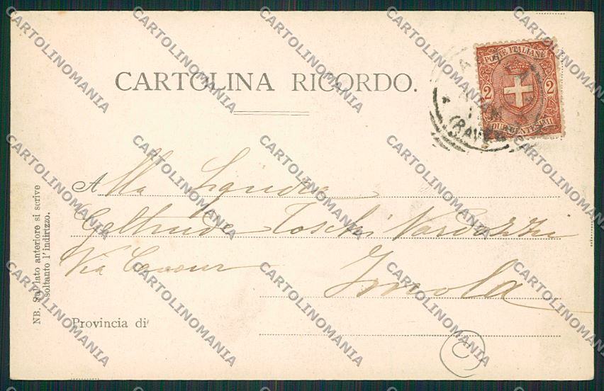 Ravenna Faenza cartolina QQ9938 – retro