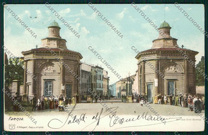 Ravenna Faenza cartolina QQ9942 – fronte