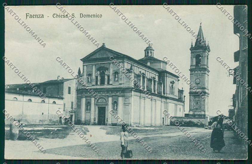 Ravenna Faenza PIEGA cartolina QQ9954 – fronte