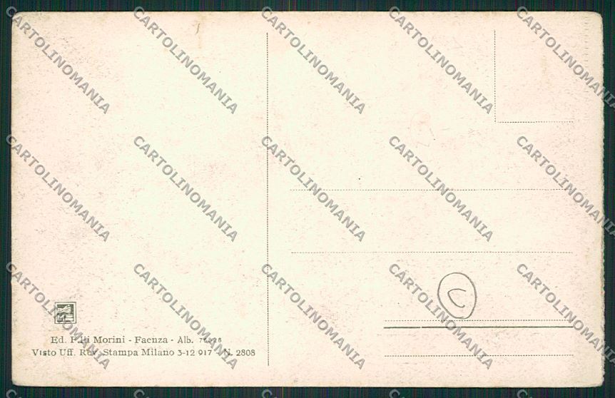 Ravenna Faenza cartolina QQ9956 – retro