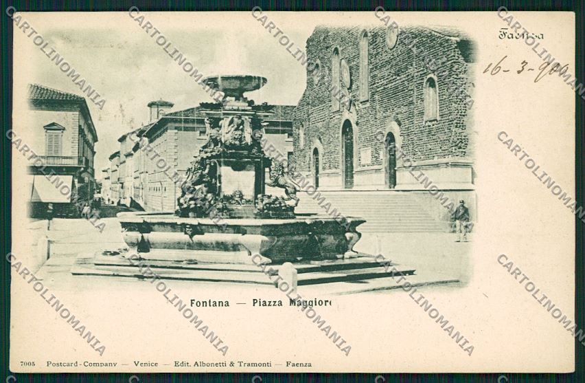 Ravenna Faenza cartolina QQ9958 – fronte