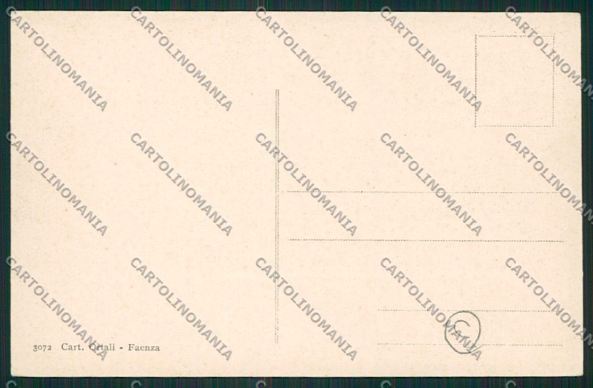 Ravenna Faenza cartolina QQ9960 – retro