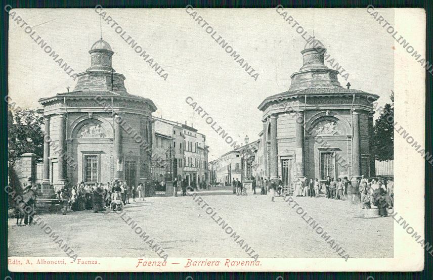 Ravenna Faenza STRAPPINO cartolina QQ9961 – fronte