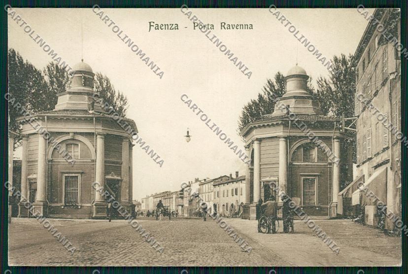 Ravenna Faenza cartolina QQ9970 – fronte