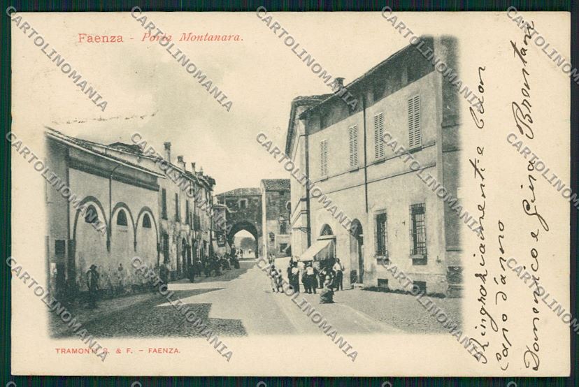 Ravenna Faenza cartolina QQ9975 – fronte